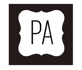 PA Initial Logo for your startup venture