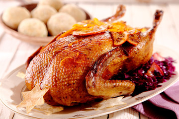 Single roasted chicken with star crackers
