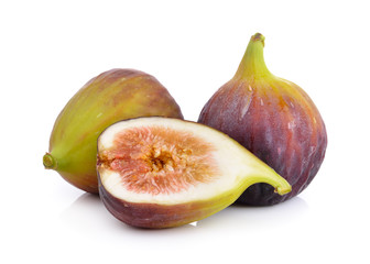 figs on white background