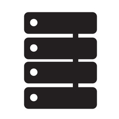 Fototapeta premium Data storage icon Illustration design