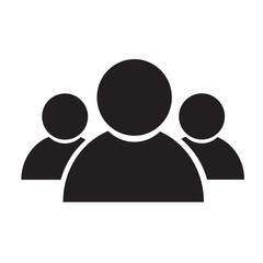 People icon Illustration design