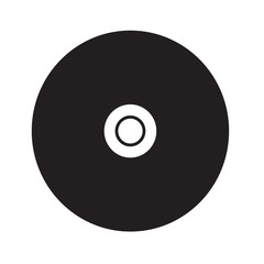 Compact Disc storage icon Illustration design