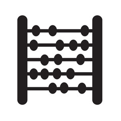 abacus  icon Illustration design