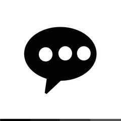 Speech Bubble Icon Illustration design