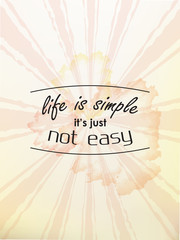 Motivational quote poster