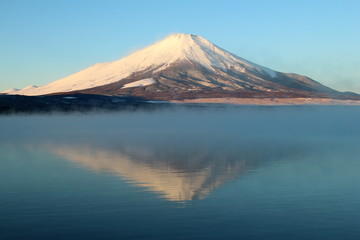 富士山と山中湖