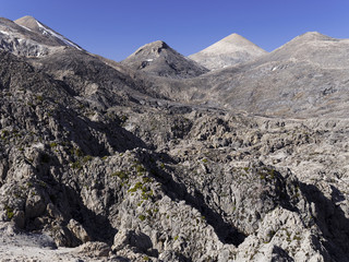 In den Weissen Bergen (Lefka Ori) im Südwesten Kretas hoch über Anopoli in der Gemeinde Sfakia am...