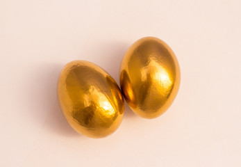 Two golden eggs  