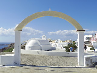 Obraz na płótnie Canvas Oia, Santorini in Greece
