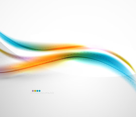 Wave coporate identity pattern