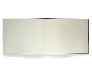 Note book isolated on white background.