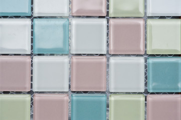 Fototapeta premium texture mosaic tiles texture mosaic bathroom to the kitchen floor and walls are used to repair the premises, structure design decor.