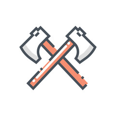 Axe, camping icon