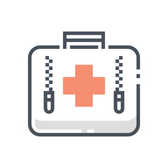 Obraz premium Medical kit icon