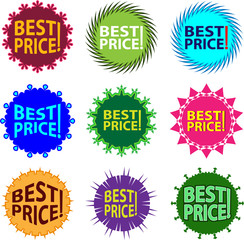 Best Price Icon Label