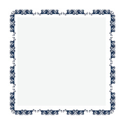 decorative elements in vintage style for decoration layout, fram