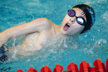 training in swimming
