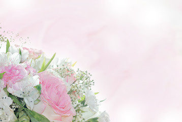 bouquet with roses