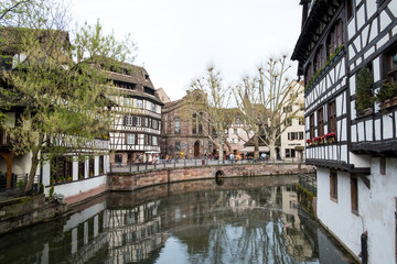 Fototapeta na wymiar Altstadt von Strassburg