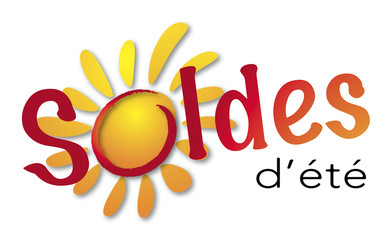SOLDES D'ÉTÉ AFFICHE