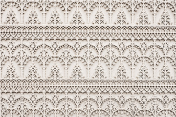 The brown iron gate in background texture