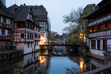 Fototapeta na wymiar Altstadt von Strassburg