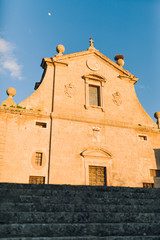 Fototapeta premium Villagarcia de Campos Church, Castilla y leon, Spain