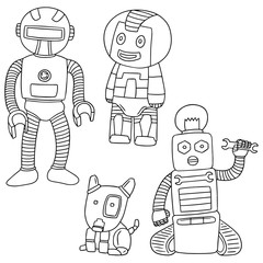 vector set of robot
