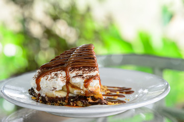 homemade banoffee pie