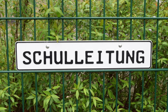 Reserviert f&uuml;r die Schulleitung