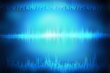 cyber pattern digital background. Blue color.