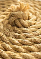 ship rope as background