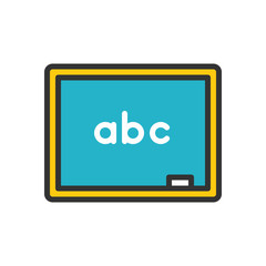 Chalkboard Outline Icon