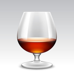 Wine Glass Vector Isolated Transparent