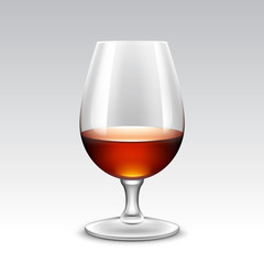 Wine Glass Vector Isolated Transparent
