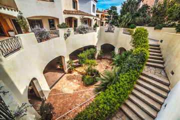 stairway in Costa Smeralda