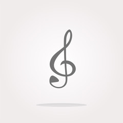 Fototapeta premium Music note Icon Vector. Music note Icon Picture. Music note Icon Image. Music note Icon Art. Music note Icon Drawing