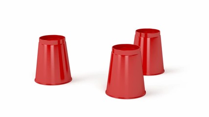 Three cups and a ball game