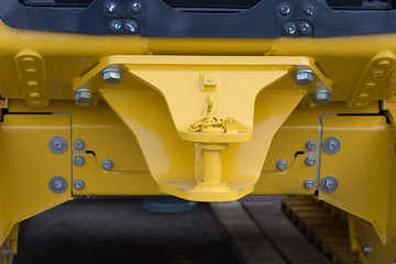 hitch with tow bar of new tractor