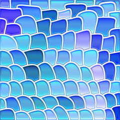 Naklejka premium abstract vector stained-glass mosaic background