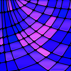 abstract vector stained-glass mosaic background