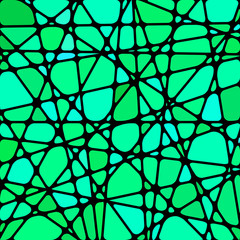 Fototapeta premium abstract vector stained-glass mosaic background