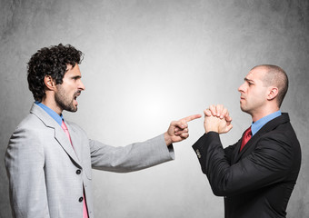 Boss firing an employee