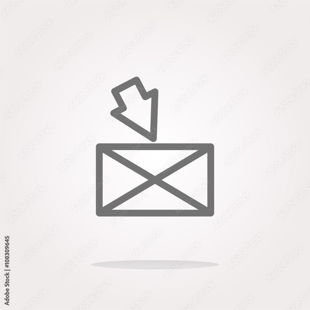 Poster mail icon. mail icon vector. mail icon art. mail icon logo. mail icon sign. mail icon flat. mail ico