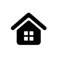 home black simple icon
