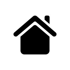 home black simple icon