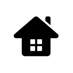 home black simple icon