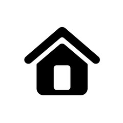 home black simple icon
