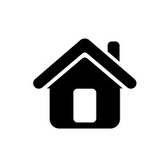home black simple icon