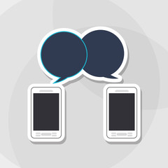 Smartphone icon design , vector illustration